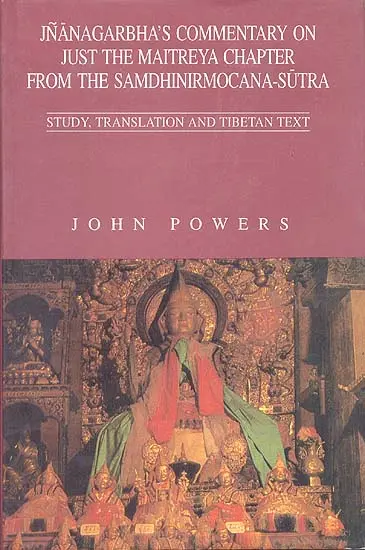 Jnanagarbha's Commentary on Just the Maitreya Chapter from the Samdhinirmocana-Sutra Study (An Old and Rare Book)