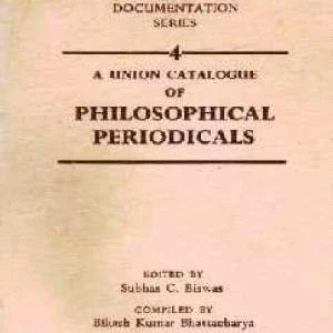 A Union Catalogue of Philosophical Periodicals