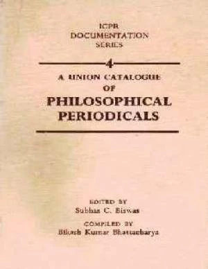 A Union Catalogue of Philosophical Periodicals